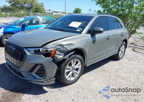 2021 Audi Q3 Premium 45 Tfsi S Line Quattro Tiptronic z USA, uszkodzony, nr VIN WA1DECF31M1127887